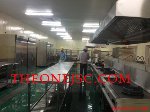 thiết bị bếp nhà máy Bridgestone hải phòng